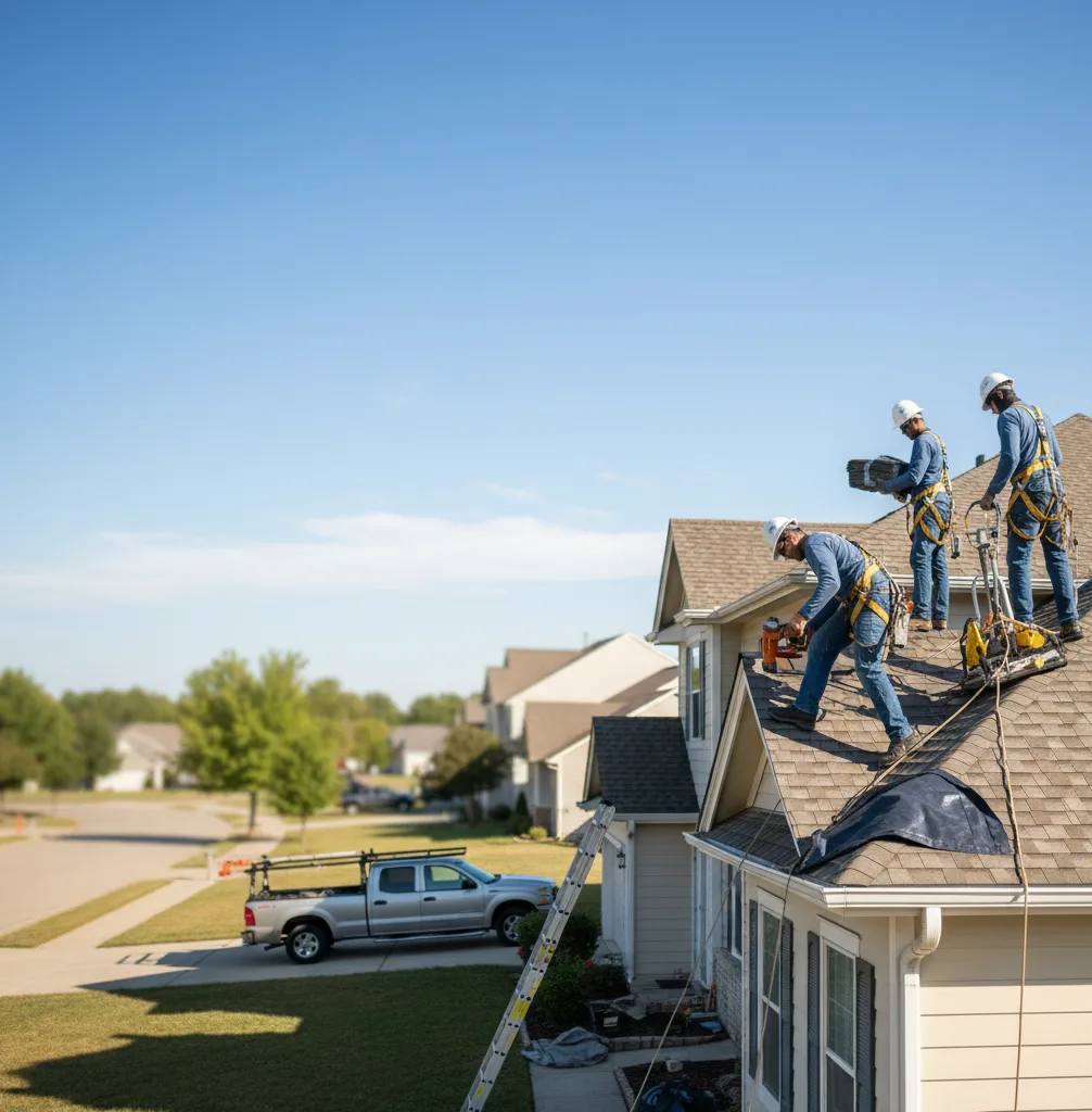 Roof Repair in Friedens